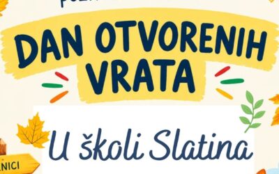 DAN OTVORENIH VRATA ŠKOLE